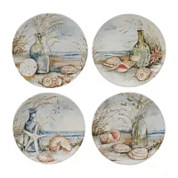 Certified International Coastal Landscape 16-pc. Earthenware Dinnerware Set