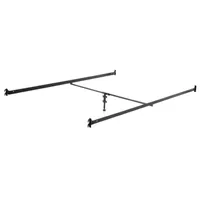 Malouf Structures Hook-In Metal Bed Rail System with Center Bar