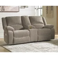 Signature Design by Ashley® Dryden Pad-Arm Power Recline Loveseat