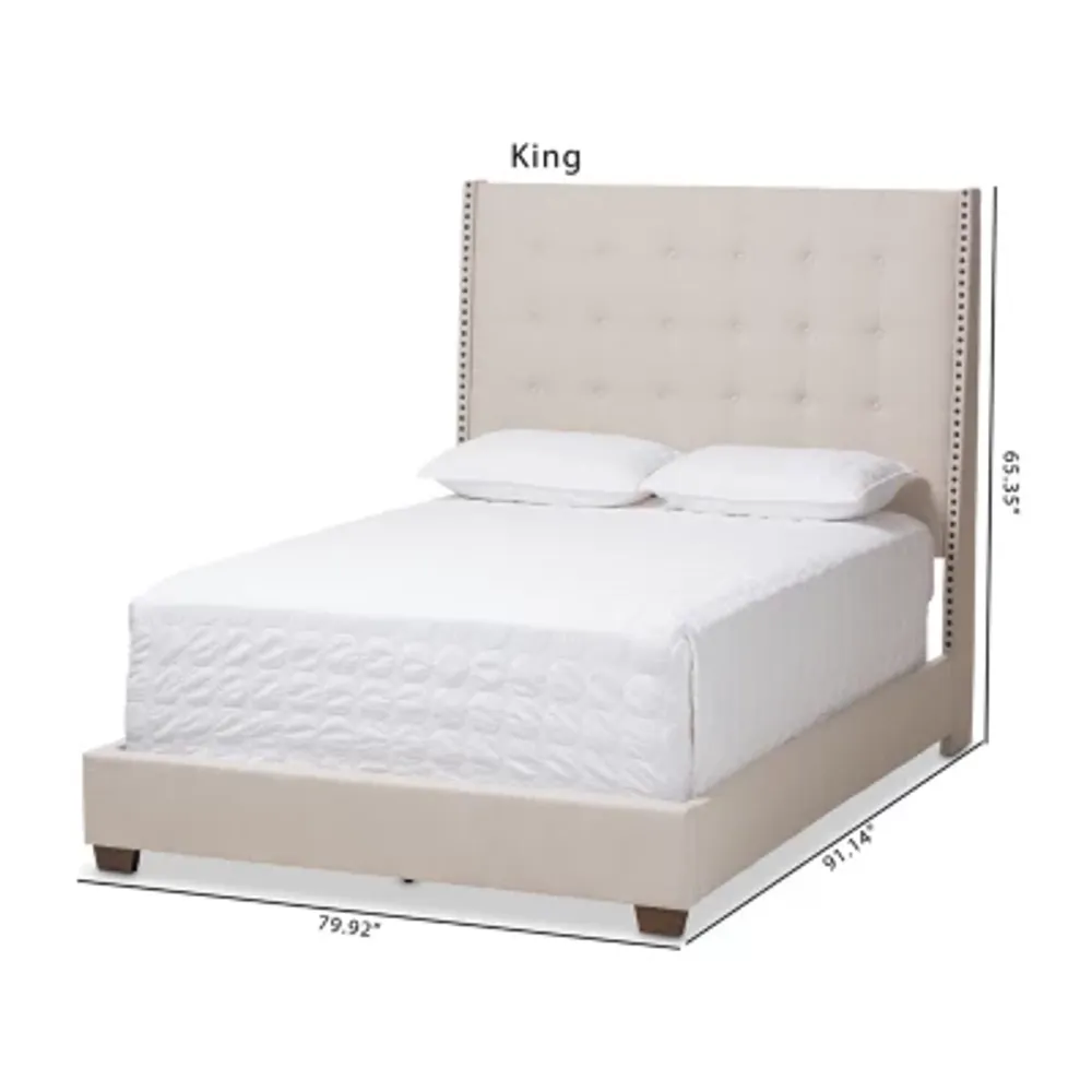 Georgette Tufted Platform Bed