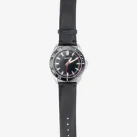 Geneva Mens Black Strap Watch Mac5146jc