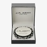 J.P. Army Men's Jewelry Stainless Steel Chain Bracelet