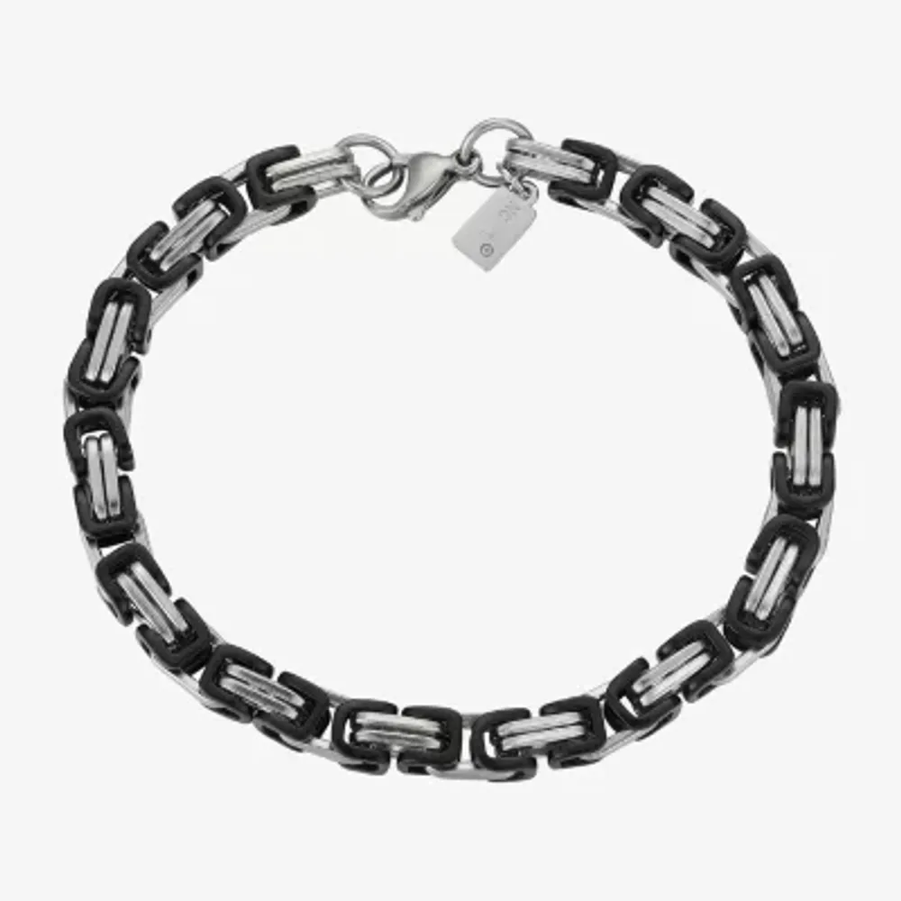 J.P. Army Men's Jewelry Stainless Steel Chain Bracelet