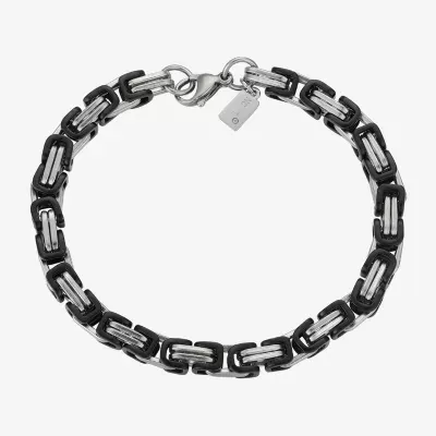 J.P. Army Men's Jewelry Stainless Steel Chain Bracelet
