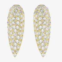 3/8 CT. T.W. Mined White Diamond 14K Gold 13mm Pear Stud Earrings