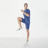 Reebok Mens Mid Rise Workout Shorts