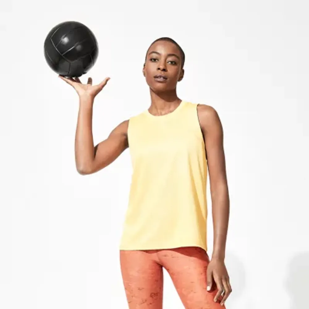 Xersion Womens Crew Neck Sleeveless Tank Top