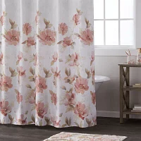 Saturday Knight Misty Floral Shower Curtains