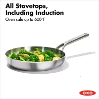 OXO Mira 3-Ply Stainless Steel 10" Frying Pan