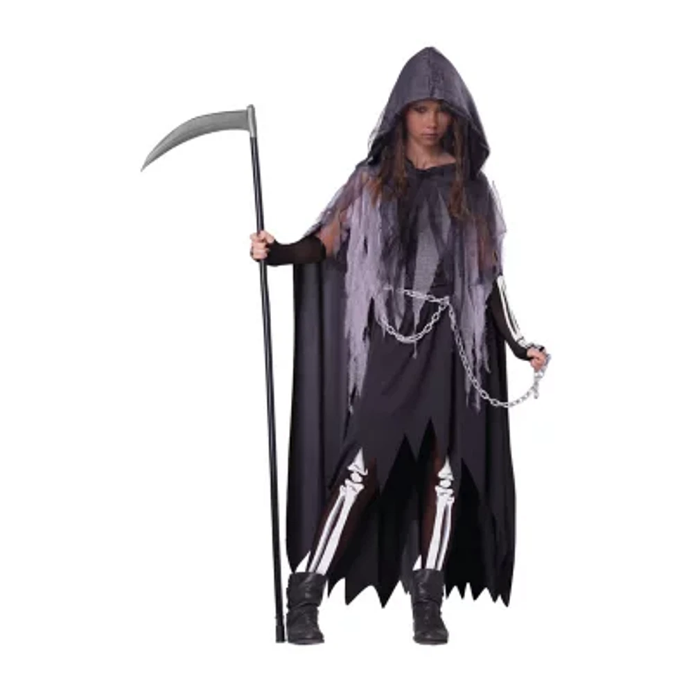 Little & Big  Girls Miss Reaper Costume