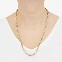 14K Gold Inch Semisolid Rope Chain Necklace