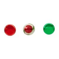 Kurt Adler 35mm Glass Ball Finial 12-pc. Christmas Ornament