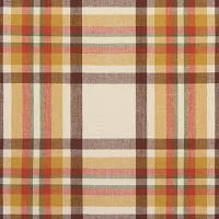 Elrene Home Fashions Harvest Russet Plaid Tablecloths