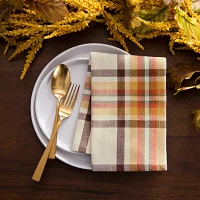 Elrene Home Fashions Harvest Russet Plaid 8-pc. Napkins