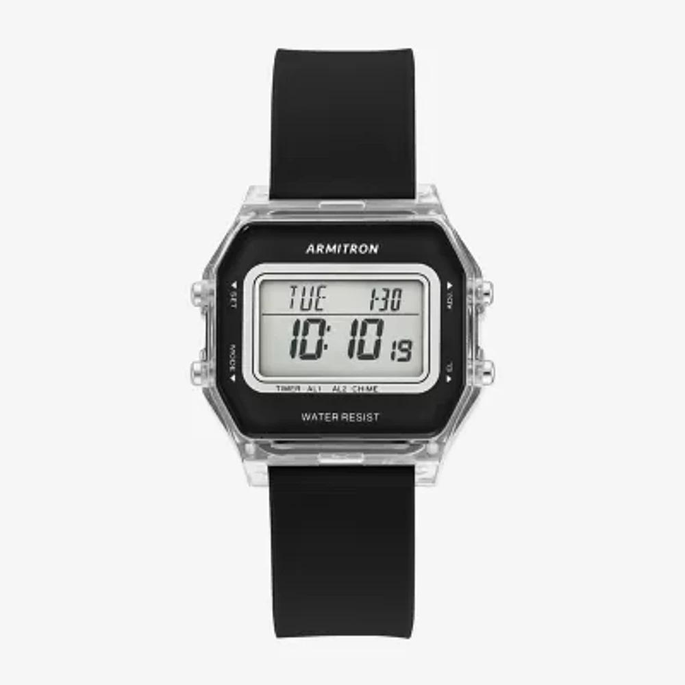 Armitron Womens Black Strap Watch 45/7141cbk