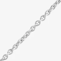 "Good Vibes" Womens 1/10 CT. T.W. Natural White Diamond 14K White Gold Pendant Necklaces