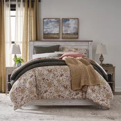 Linden Street Hawthorn 3-pc. Floral Comforter Set