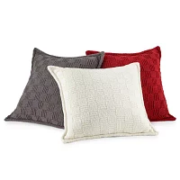 Linden Street Chenille Square Throw Pillow