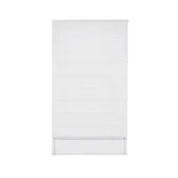 Cotton Classic Cordless Light-Filtering Roman Shades