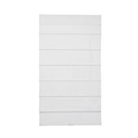 Cotton Classic Cordless Light-Filtering Roman Shades