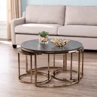 Dianto Round 3-Piece Nesting Coffee Table