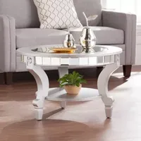 EMAS Mirrored Round Coffee Table