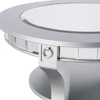 EMAS Mirrored Round Coffee Table