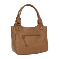 Bueno of California Double Handle Shoulder Bag