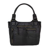 Bueno of California Double Handle Shoulder Bag