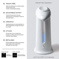 Sharper Image Touchless Sanitizer Dispenser