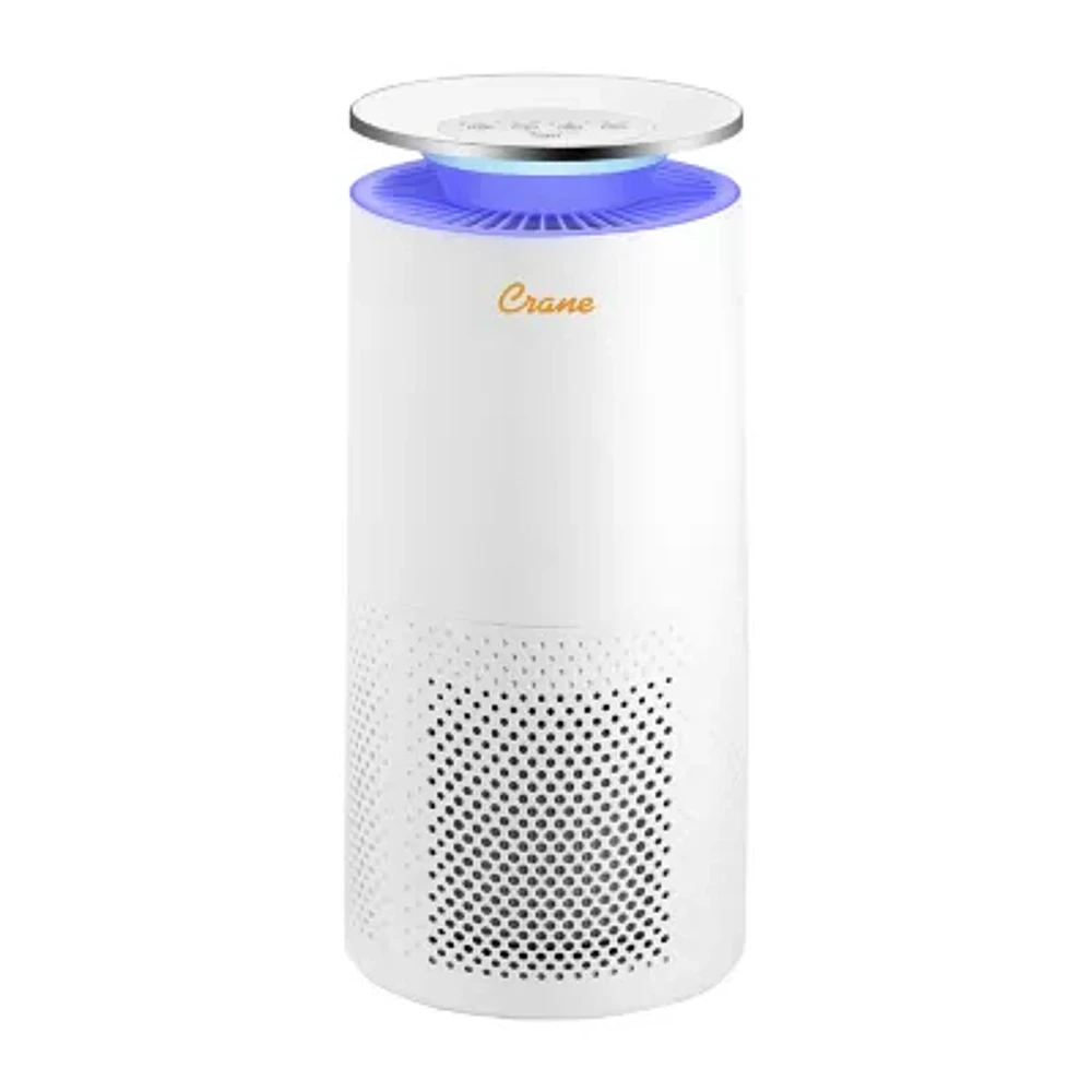 Crane True HEPA Air Purifier With Germicidal UV Light, 500 Sq Ft. Coverage, Ultra Premium