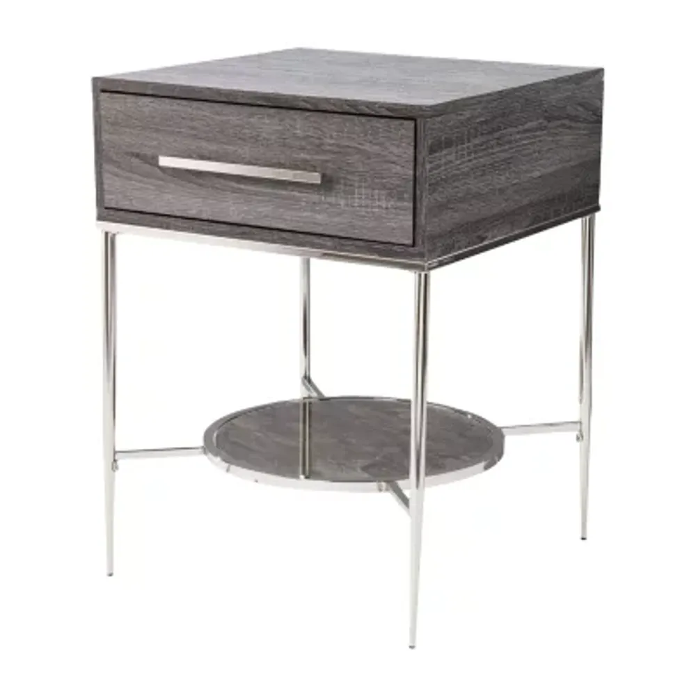 Biher Bedroom Collection 1-Drawer Nightstand