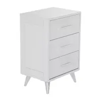 Landcarn Bedroom Collection 3-Drawer Nightstand