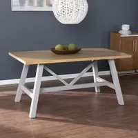 Tadsal Collection Rectangular Wood-Top Dining Table