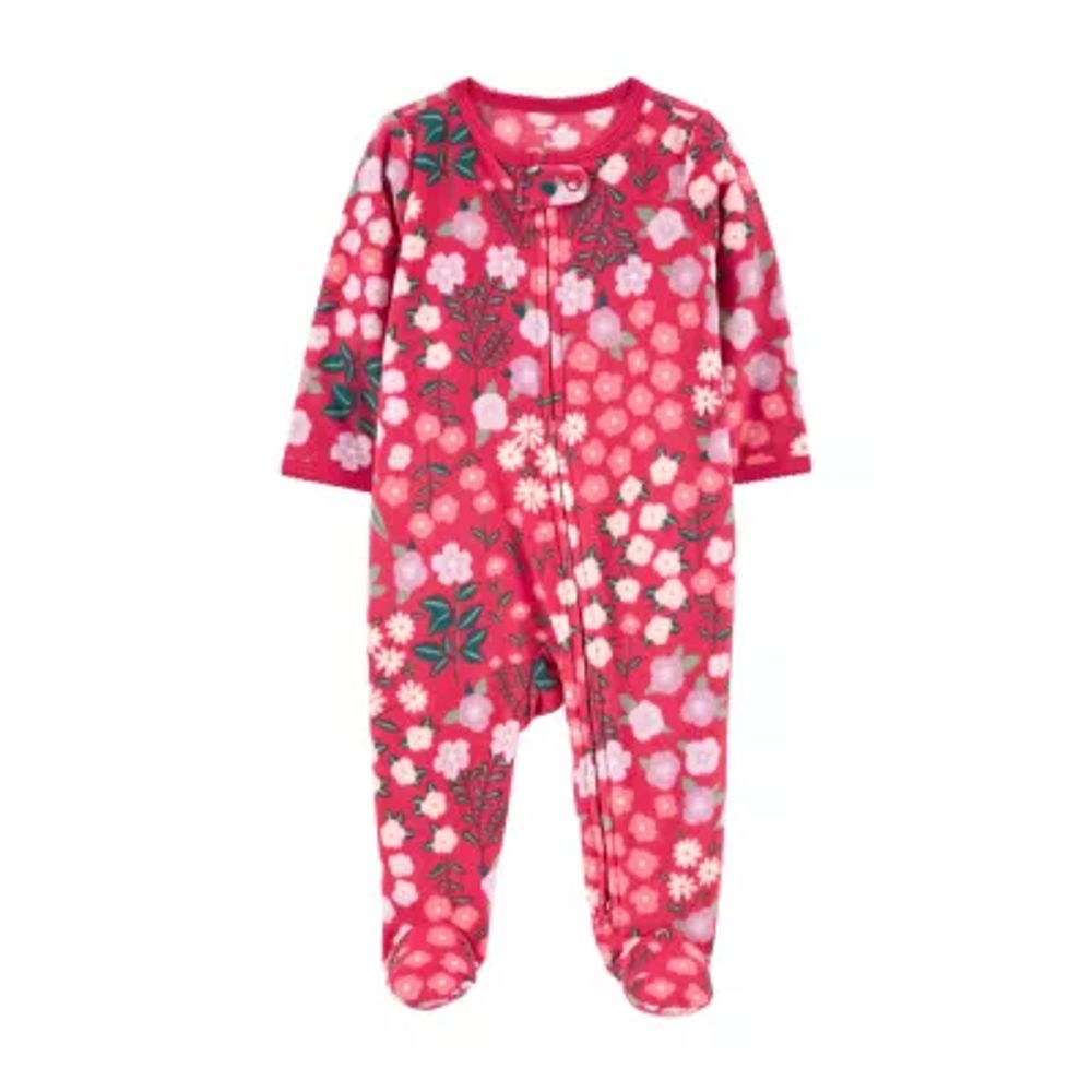 Carter's Baby Girls Microfleece Sleep and Play