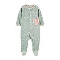 Carter's Baby Girls Microfleece Sleep and Play