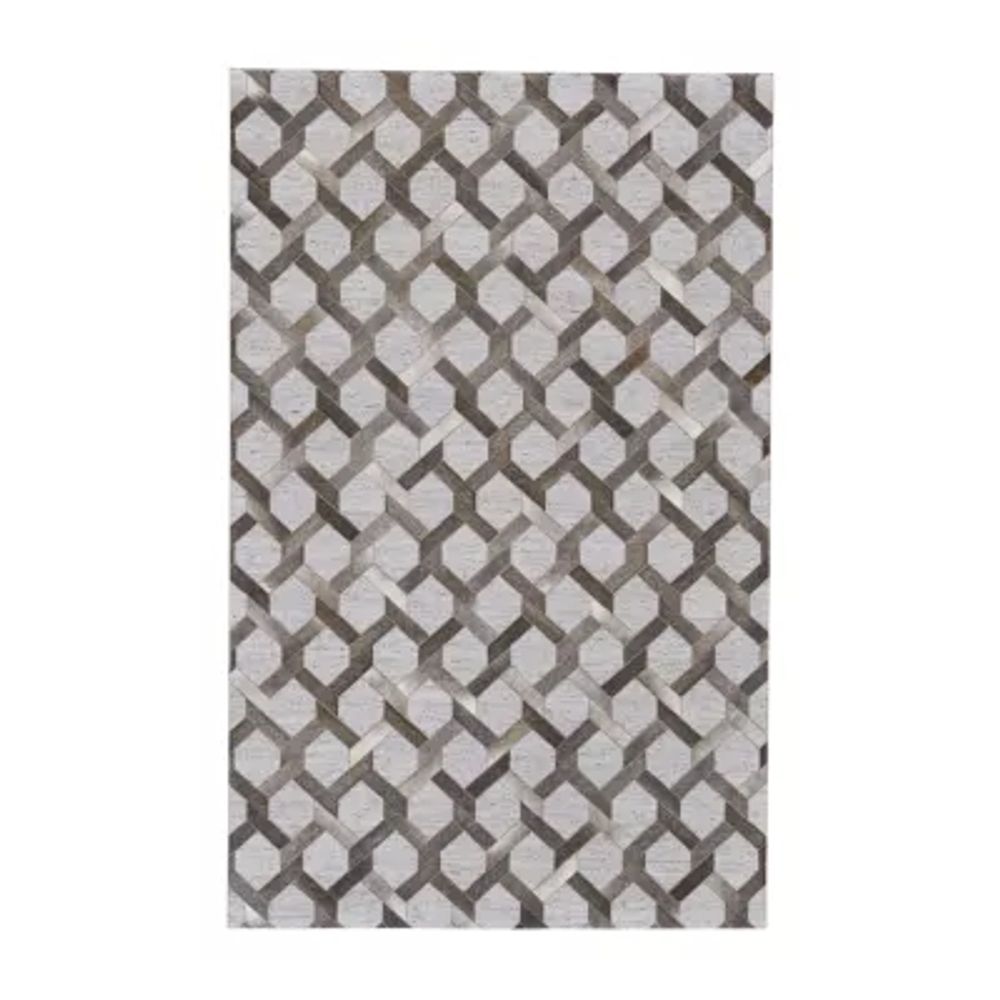 Weave And Wander Canady Geometric Hand Woven Indoor Rectangle Area Rug