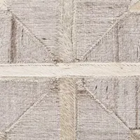 Weave And Wander Canady Geometric Hand Woven Indoor Rectangle Area Rug