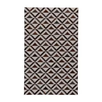 Weave And Wander Canady Geometric Hand Woven Indoor Rectangle Area Rug