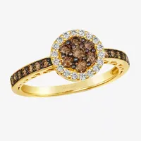 Le Vian® Ring featuring 1/2 CT. Chocolate Diamonds® 1/6 Nude Diamonds™ set 14K Honey Gold™