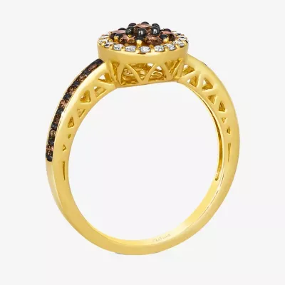 Le Vian® Ring featuring 1/2 cts. Chocolate Diamonds® 1/ Nude Diamonds™ set 14K Honey Gold