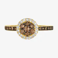 Le Vian® Ring featuring 1/ CT. Chocolate Diamonds® 1/ Nude Diamonds™ set 14K Honey Gold