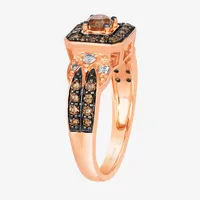 Le Vian® Ring featuring 5/8 CT. Chocolate Diamonds® 1/8 Nude Diamonds™ set 14K Vanilla Honey or Strawberry Gold™