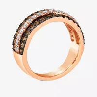 Le Vian® Ring featuring 7/8 CT. Chocolate Diamonds® 1 3/8 Nude Diamonds™ set 14K Strawberry Gold®