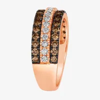 Le Vian® Ring featuring 7/8 CT. Chocolate Diamonds® 1 3/8 Nude Diamonds™ set 14K Strawberry Gold®