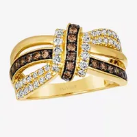 Le Vian® Ring featuring 1/2 CT. Nude Diamonds™ 3/8 Chocolate Diamonds® set 14K Honey Gold™