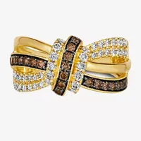 Le Vian® Ring featuring 1/2 CT. Nude Diamonds™ 3/8 Chocolate Diamonds® set 14K Honey Gold™