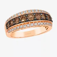 Le Vian® Ring featuring 7/8 CT. Chocolate Diamonds® 1/3 Nude Diamonds™ set 14K Strawberry Gold®