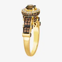 Le Vian® Ring featuring 1 1/10 cts. Chocolate Diamonds® 1/8 Nude Diamonds™ set 14K Vanilla, Honey or Strawberry Gold®