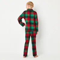 North Pole Trading Co. Little & Big Unisex Kids 2-pc. Christmas Pajama Set